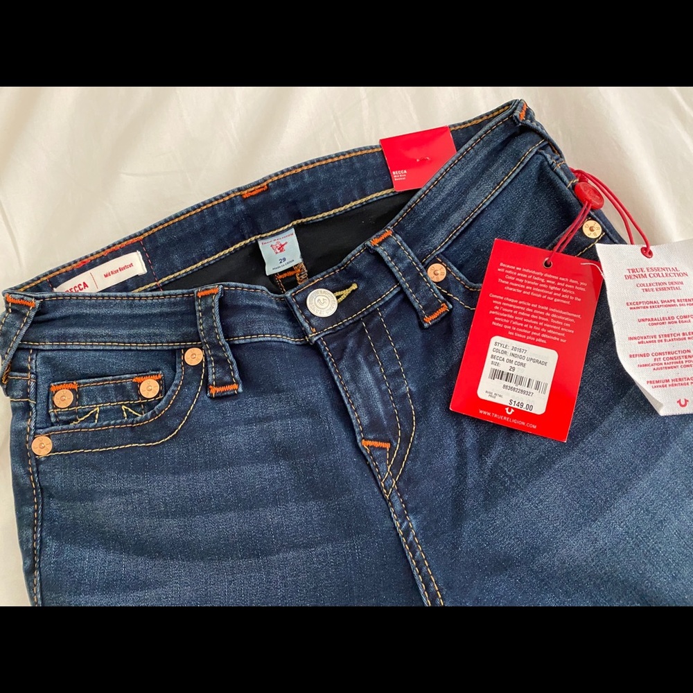 True Religion Becca mid-rise bootcut jeans!!! - Picture 4 of 4